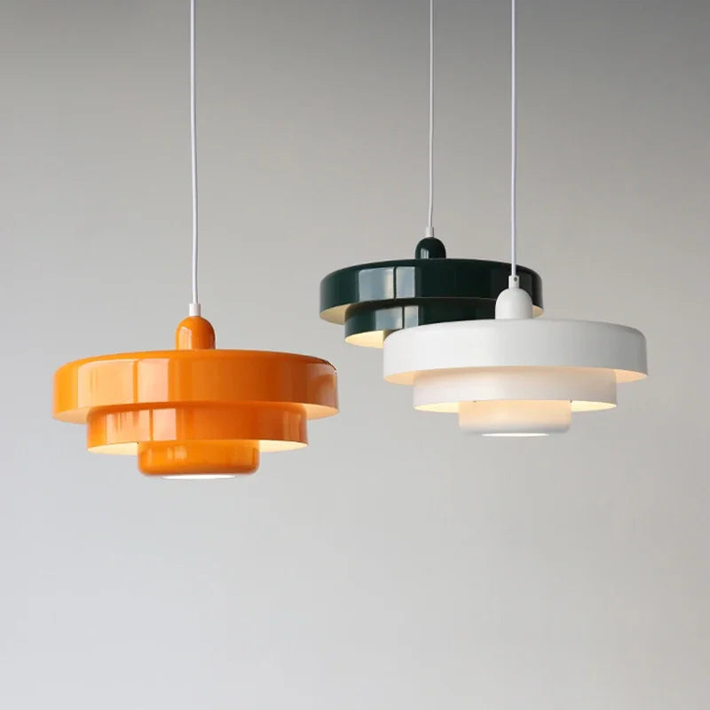 Dazzle Pendant Light | Geometric Iron Design, Warm Glow for Kitchen Island Lighting 1
