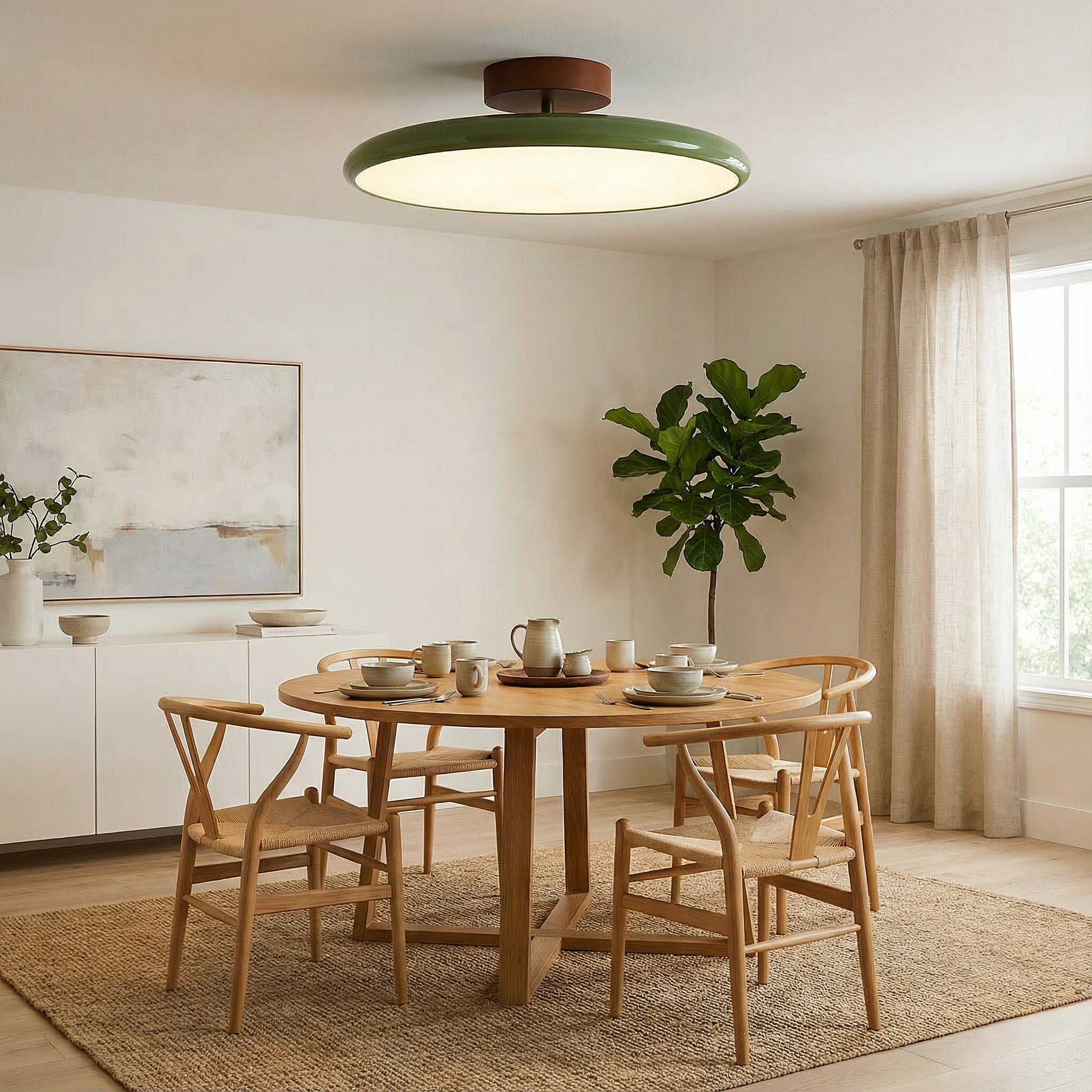 Dune Ceiling Light Fixture | Adjustable LED, Modern Minimalist Design 1