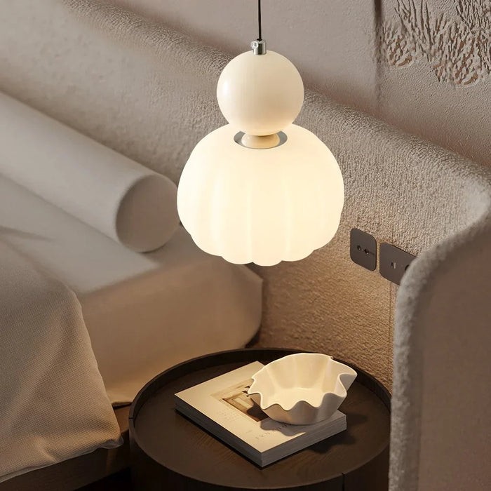 Mira Pendant Light | Frosted Glass, Modern Kitchen Island Lighting 0