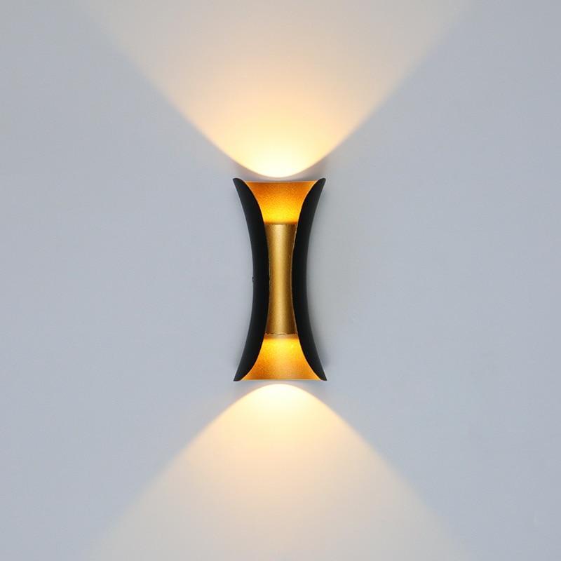 Noxen Outdoor Wall Lamp | Metal and Acrylic, IP65 Rated for Garden and Corridor 0