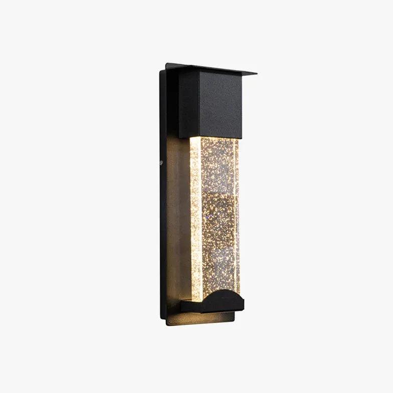 Oriana Outdoor Wall Lantern | Crystal Design, Motion Sensor, Waterproof 2