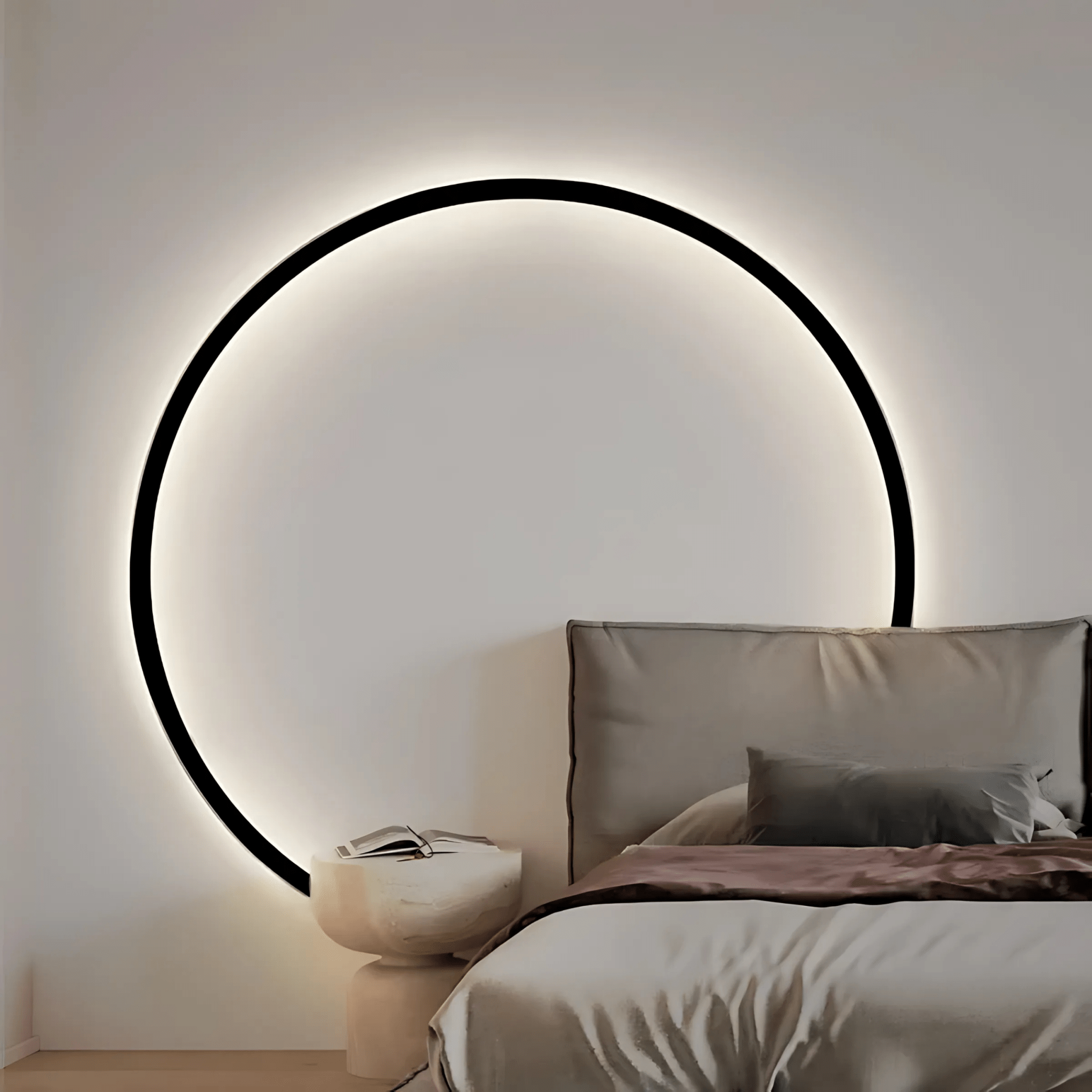 Stellar Wall Light | Satin Black, Modern Design Sconce 7