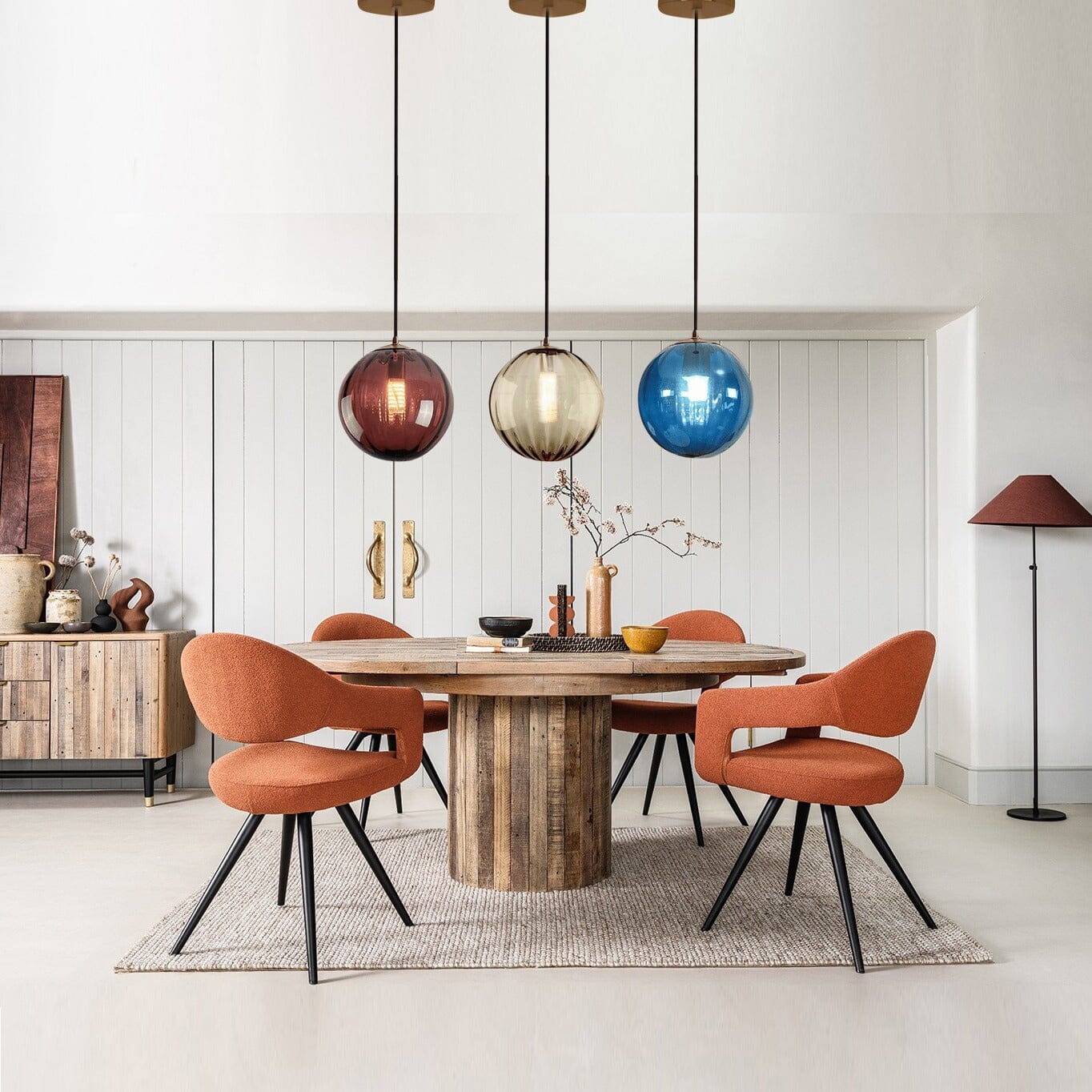 Felicity Bubble Pendant Light | Premium Glass, Minimalist Kitchen Island Lighting 1