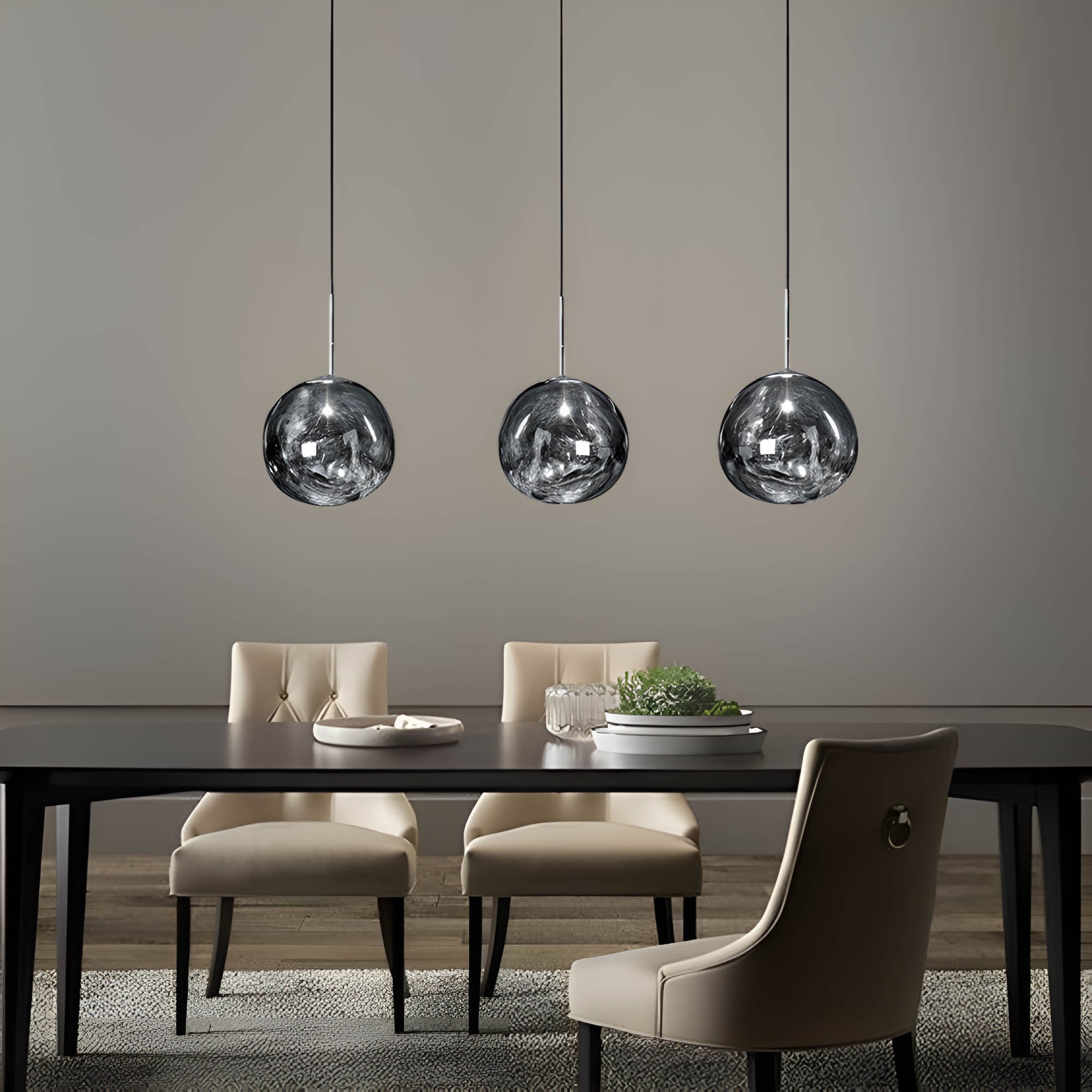 Luna Pendant Light | Handmade Acrylic, Modern Kitchen Island Lighting 1