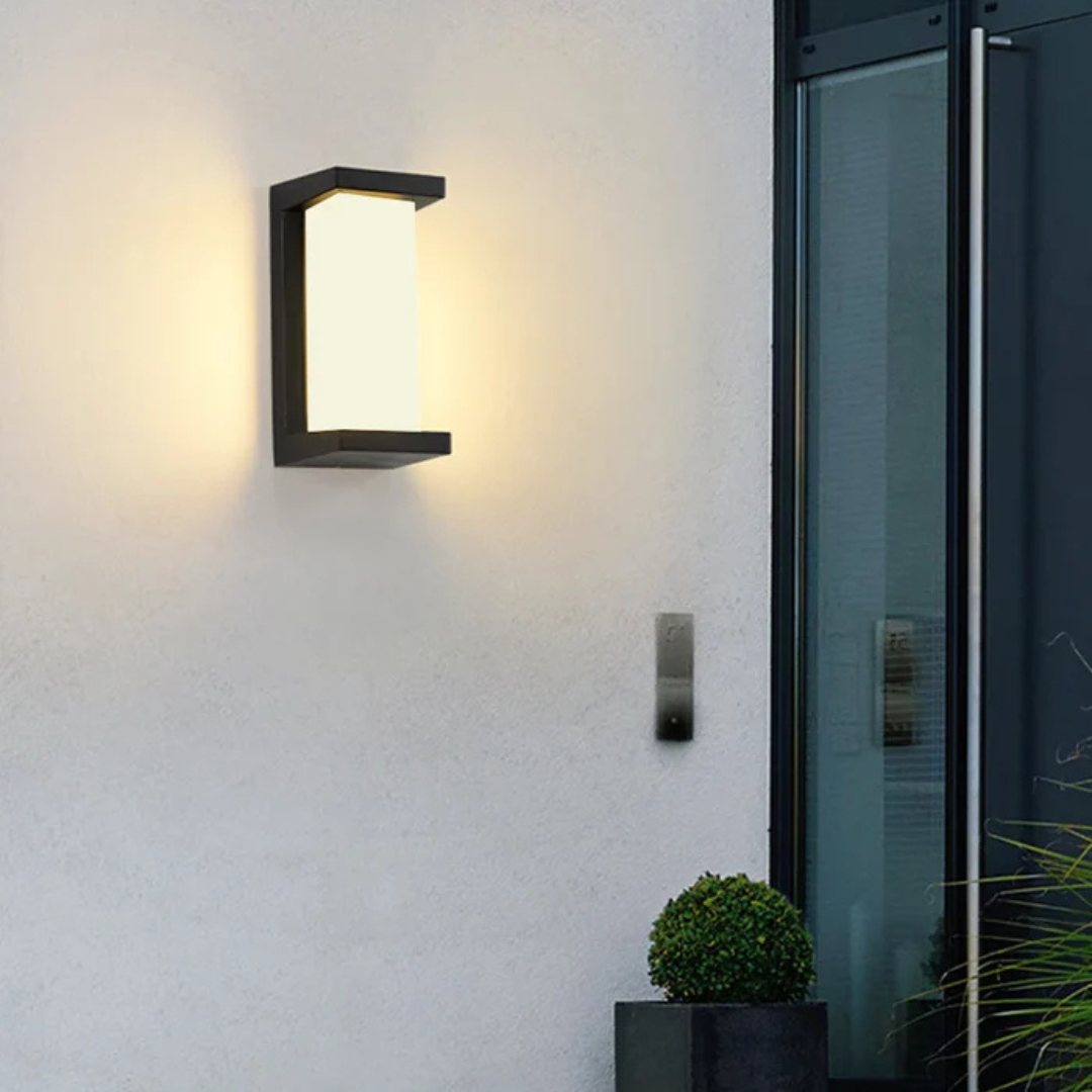 Oasis Motion Sensor Wall Lamp | Energy-Efficient LED, Weather Resistant 0